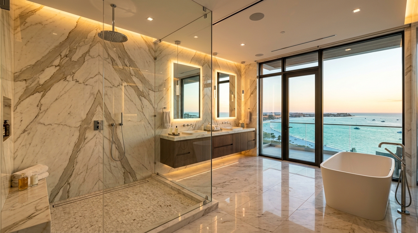 Luxury Clearwater Estate Bathroom Plumbing